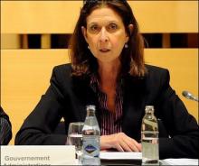 La ministre de l'Égalité des chances Lydia Mutsch 