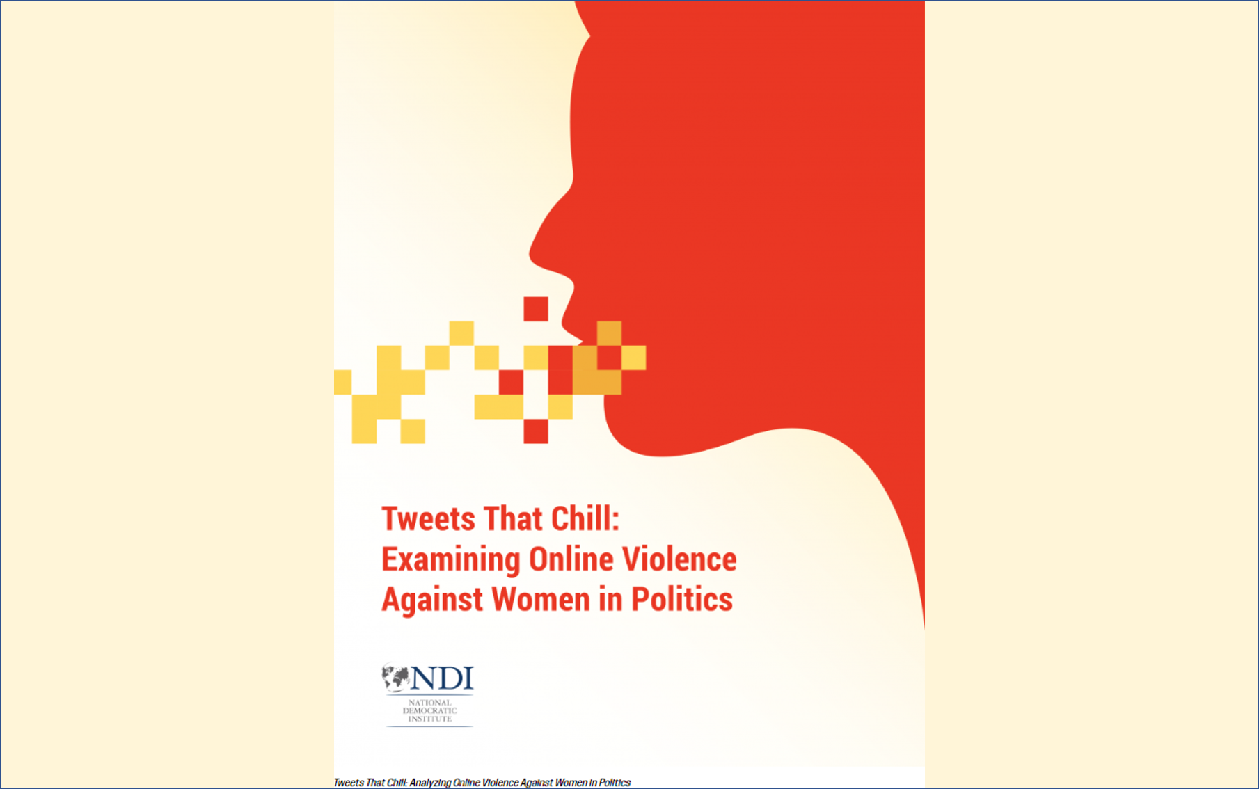 Tweets that chill: Analyzing online violence against women in politics ...