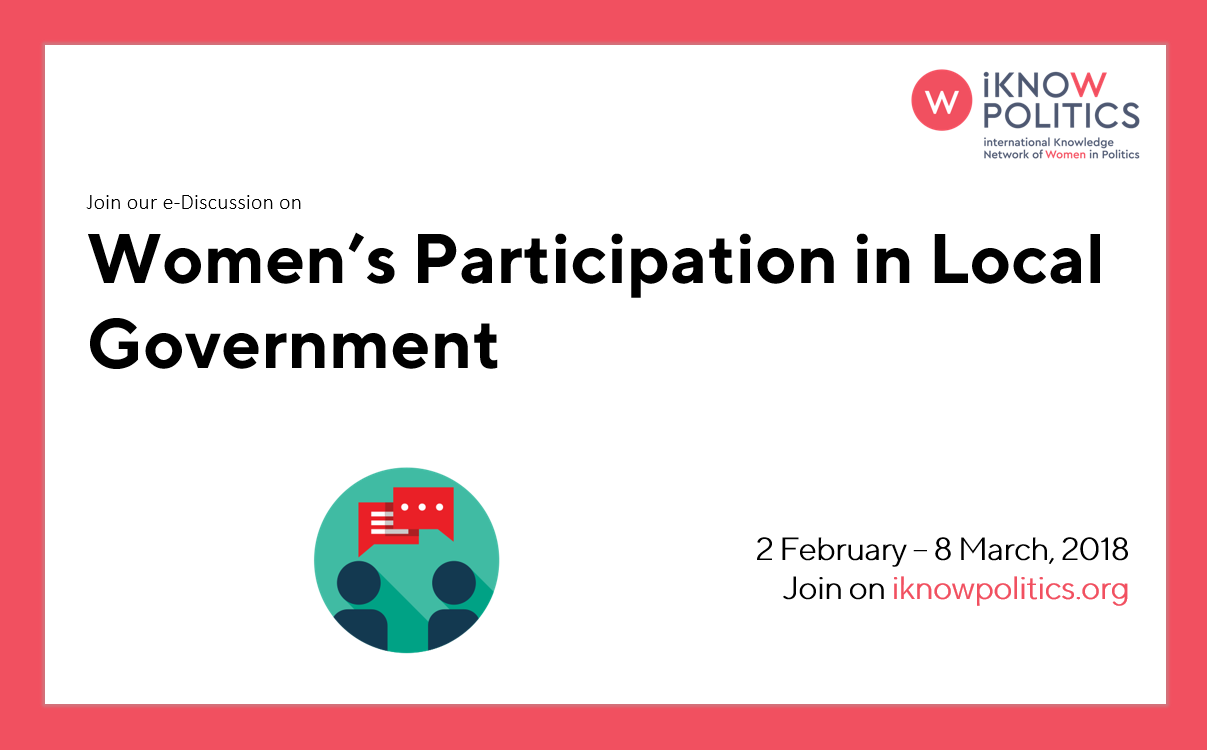 Women's Participation in Local Government | International Knowledge ...