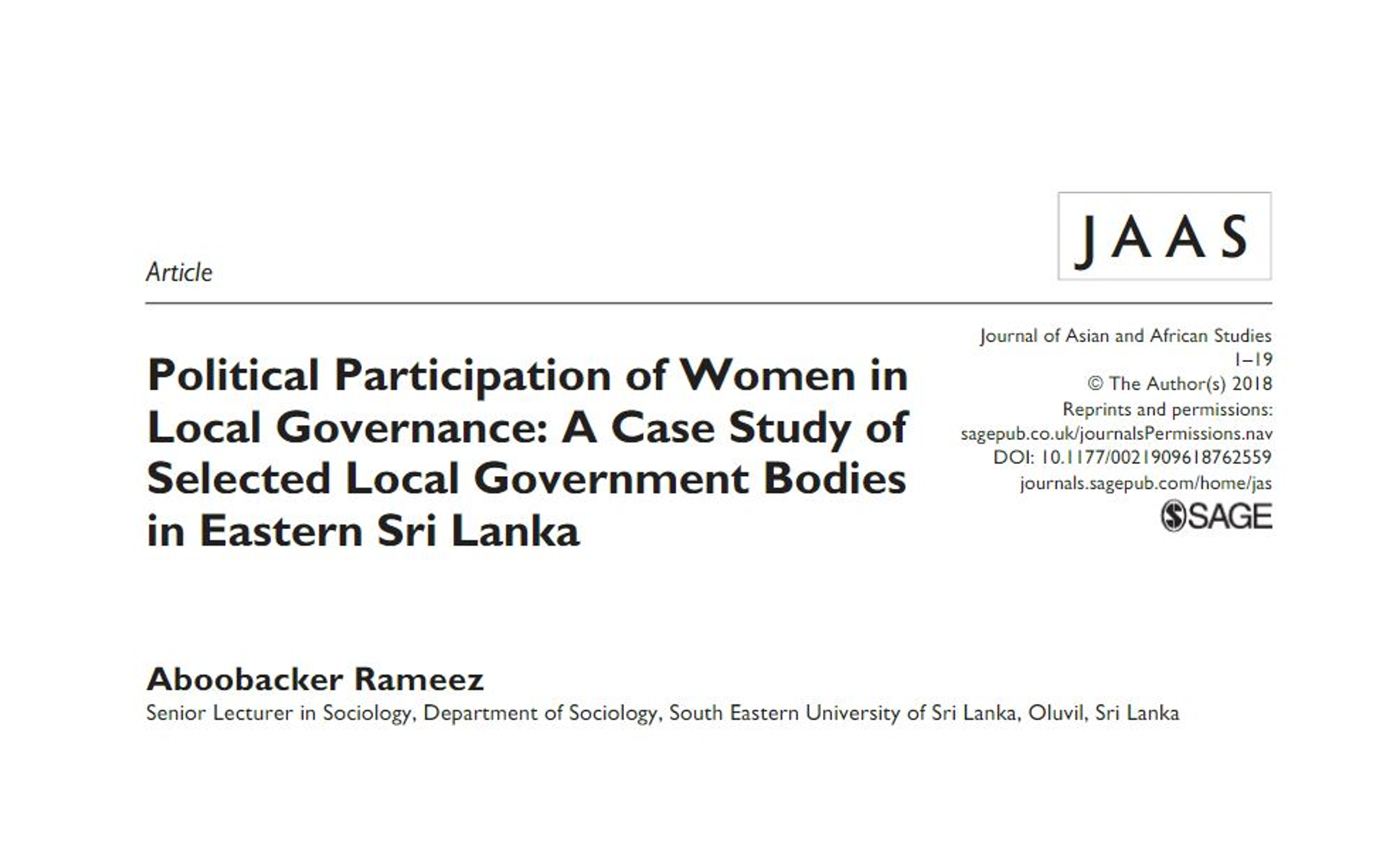 thesis on women's political participation