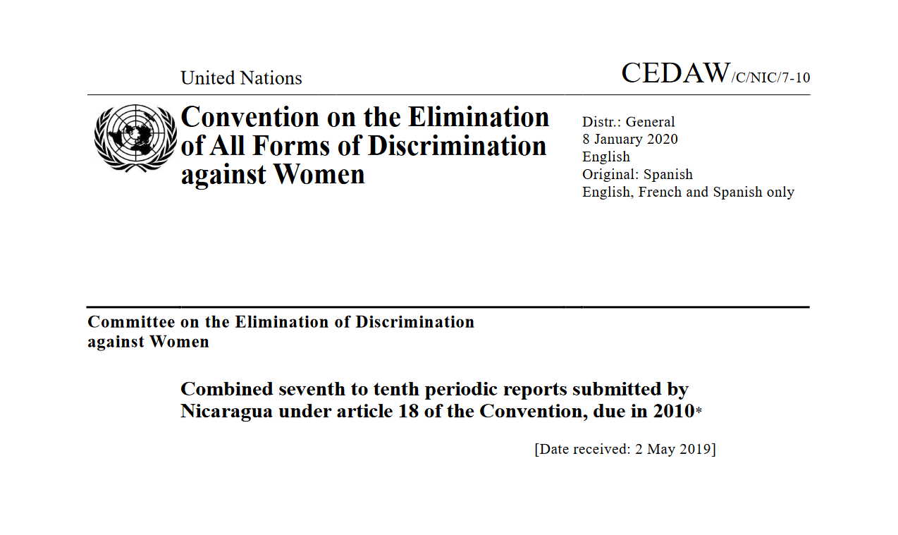 Committee On The Elimination Of Discrimination Against Women Considers ...