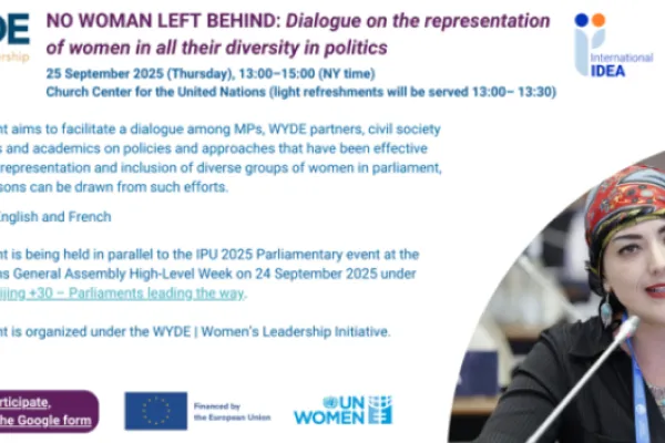 poster for NO WOMAN LEFT BEHIND