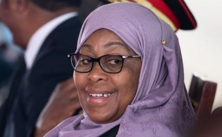 The president is affectionately known as Mama Samia in Tanzania, to reflect the respect people hold her in  - Getty Images