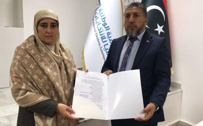 الزائرة المقطوفة تفوز بمنصب عميد بلدية زلطن الليبية