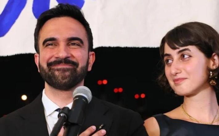 زهران ممداني وزوجته