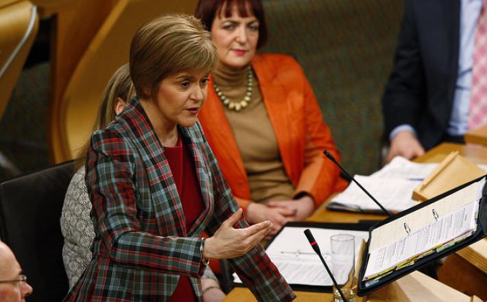 First Minister Nicola Sturgeon/©Andrew Cowan/Scottish Parliament