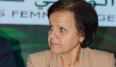 حليمة لكحل، الأمينة العامة للاتحاد الوطني للنساء الجزائريات
