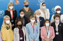 Women MPs at the 144th IPU Assembly in Madrid 2021 (Picture IPU)