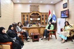 مفوضية الانتخابات تبحث سبل التعاون مع منتدى الإعلاميات العراقيات لتدريب المرشحات لانتخابات 2025