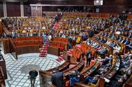 البرلمان المغربي في العاصمة المغربية بالرباط 
