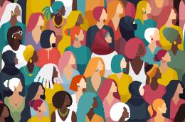 image of women from diverse backgrounds