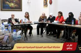 مشاركة المرأة في العملية السياسية في سوريا