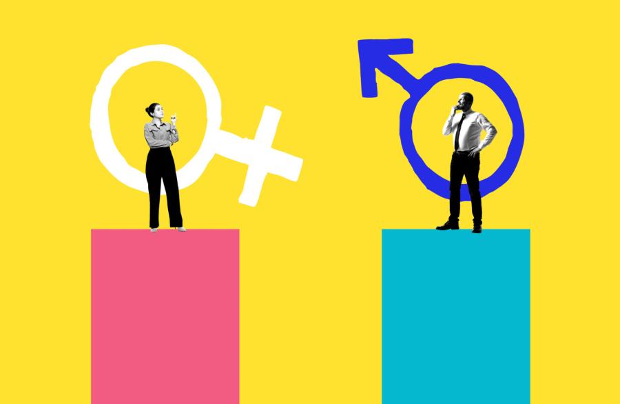  Gender gaps are a feature in every generation. But none seem as stark as Gen Z where political shifts are straining romantic and platonic relationships. (Getty illustration by Anton Vierietin)