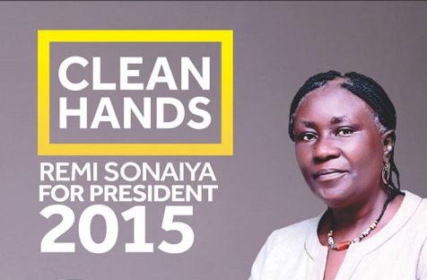Presidential aspirant, Professor Remi Sonaiya, has expressed her wish to change the face of politics in Nigeria