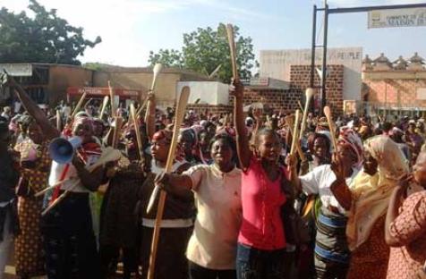 Manifestation au Burkina Faso contre la modification de l&#039;article 37-©LeFaso