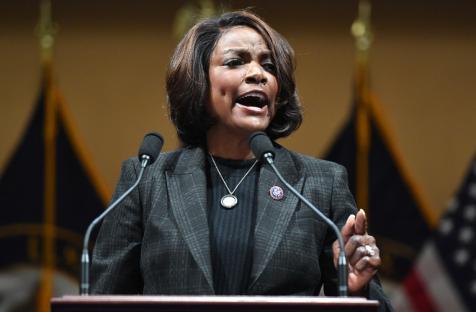  Rep. Val Demings, pictured, and Cheri Beasley have both drawn notice for managing to clear their Senate primary fields of heavyweight competition. | Mandel Ngan-Pool/Getty 
