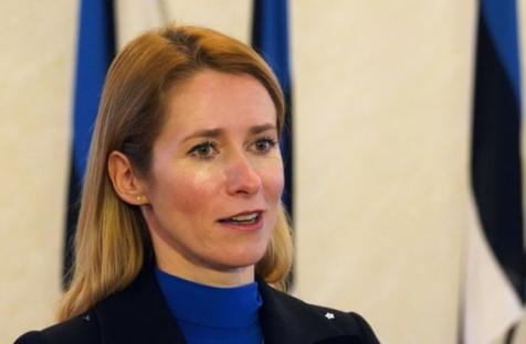 Kaja Kallas has stressed gender balance in forming the new cabinet, placing several women in key positions. Photograph: Janis Laizans/Reuters