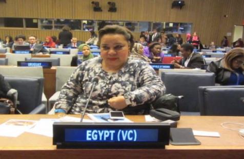 النائبة المصرية هبة هجرس