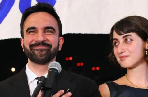 زهران ممداني وزوجته