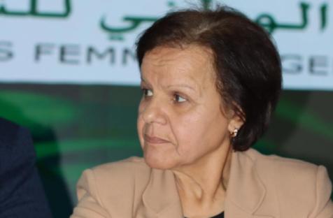 حليمة لكحل، الأمينة العامة للاتحاد الوطني للنساء الجزائريات
