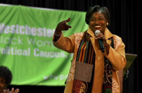 The Westchester Black Women's Political Caucus celebrated its 45th anniversary in Yonkers Sunday. Copyright: Lohud.
