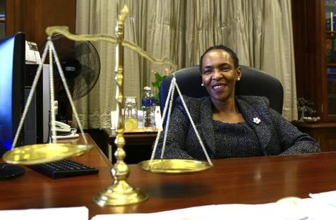 Judge Mandisa Maya, South Africa’s Chief Justice-elect. Photo by Gallo Images / The Times / Simphiwe Nkwali