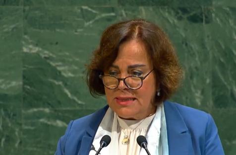 UN News رئيسة اللجنة المعنية بالقضاء على التمييز ضد المرأة، نهلة حيدر أثناء كلمتها في الاجتماع رفيع المستوى بمناسبة الذكرة الثلاثين للمؤتمر العالمي الرابع المعني بالمرأة ضمن فعاليات الأسبوع رفيع المستوى للجمعية العامة في دورتها الثمانين.