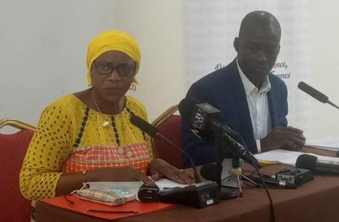 Fanta Doumbia ,la présidente du Comité de coordination pour la participation politique des femmes (2C2PF)