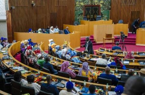 A session in the Senegal Parliament, CARMEN ABD ALI / AFP