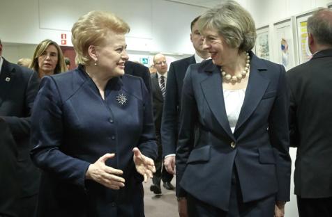 Dalia Grybauskaitė and theresa may