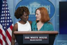Karine Jean-Pierre to become White House press secretary, the first black and out LGBTQ person in the role - CNN