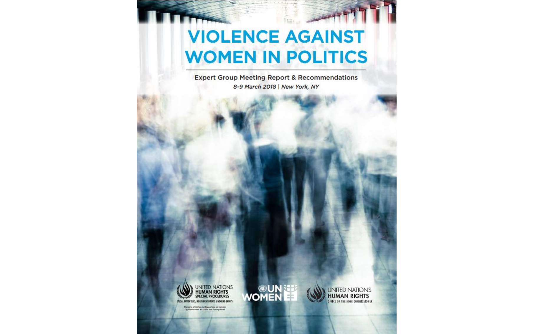 Violence against women in politics: Expert group meeting report and ...